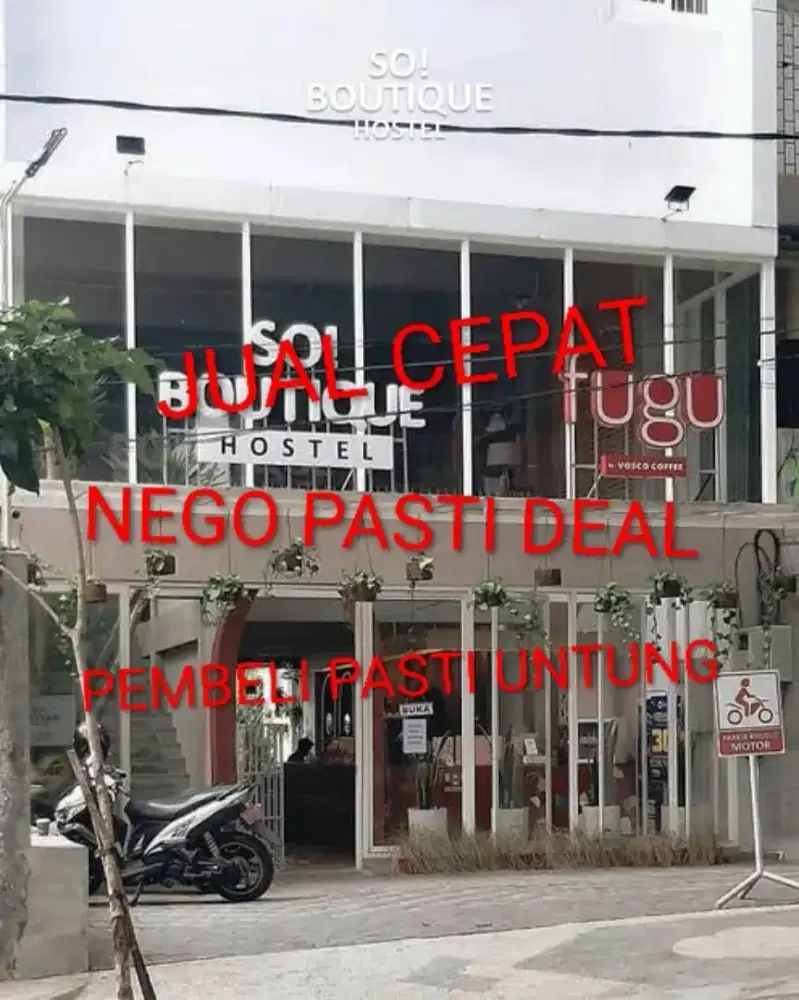 JUAL RUGI. PEMBELI PASTI UNTUNG. fee RATUSAN JT hotel kos kota malang