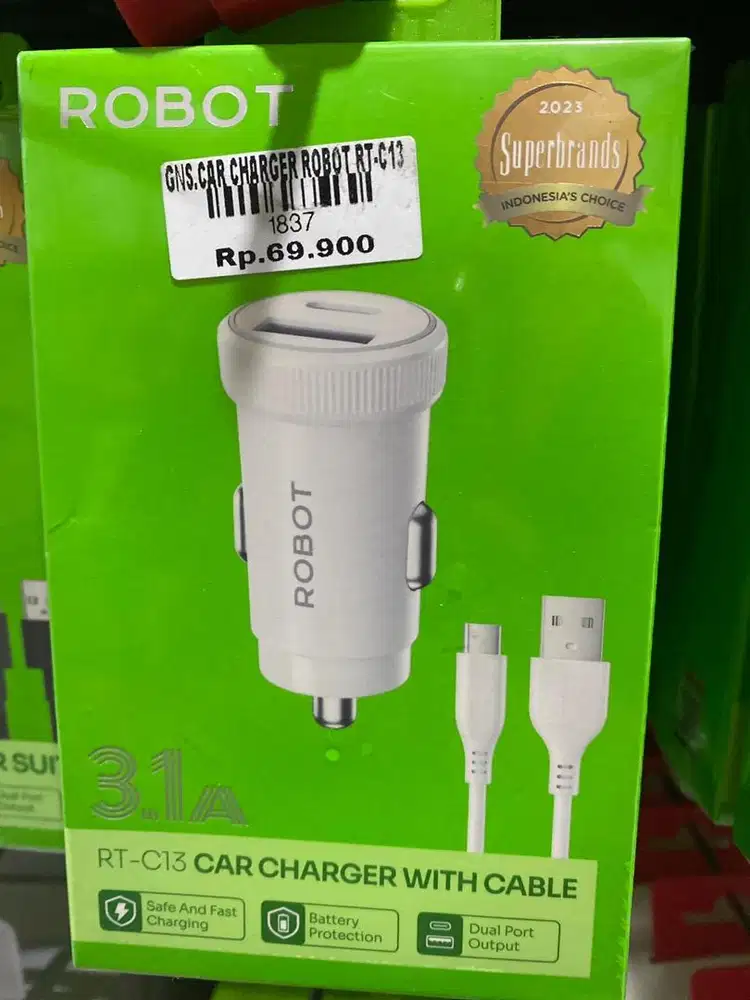 CAR CHARGER ROBOT RT-C13