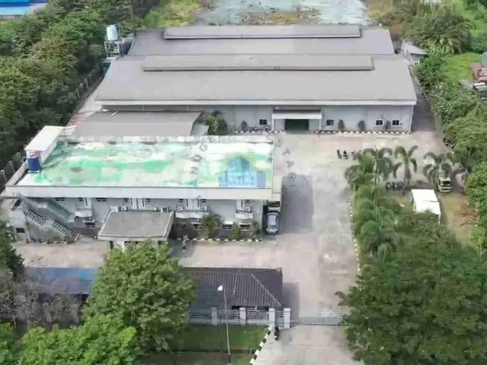 Dijual Pabrik Strategis di Kawasan Modern Cikande Estate - Banten, Bangunan Siap Pakai!