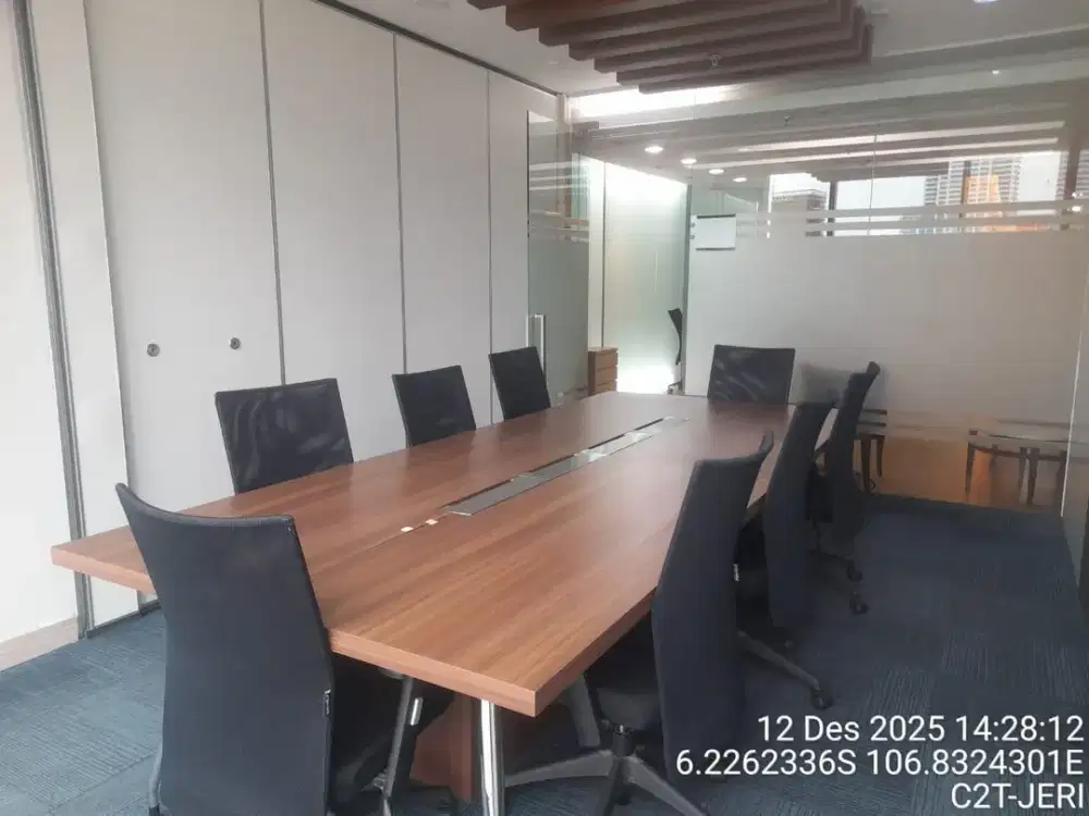 Sewa Kantor Cyber 2 Tower Kuningan Luas 428 m2 Siap Huni