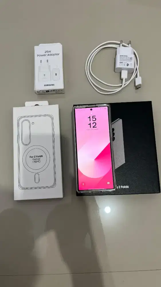 Samsung Z Fold 6 12/256 Pink SEIN Garansi On