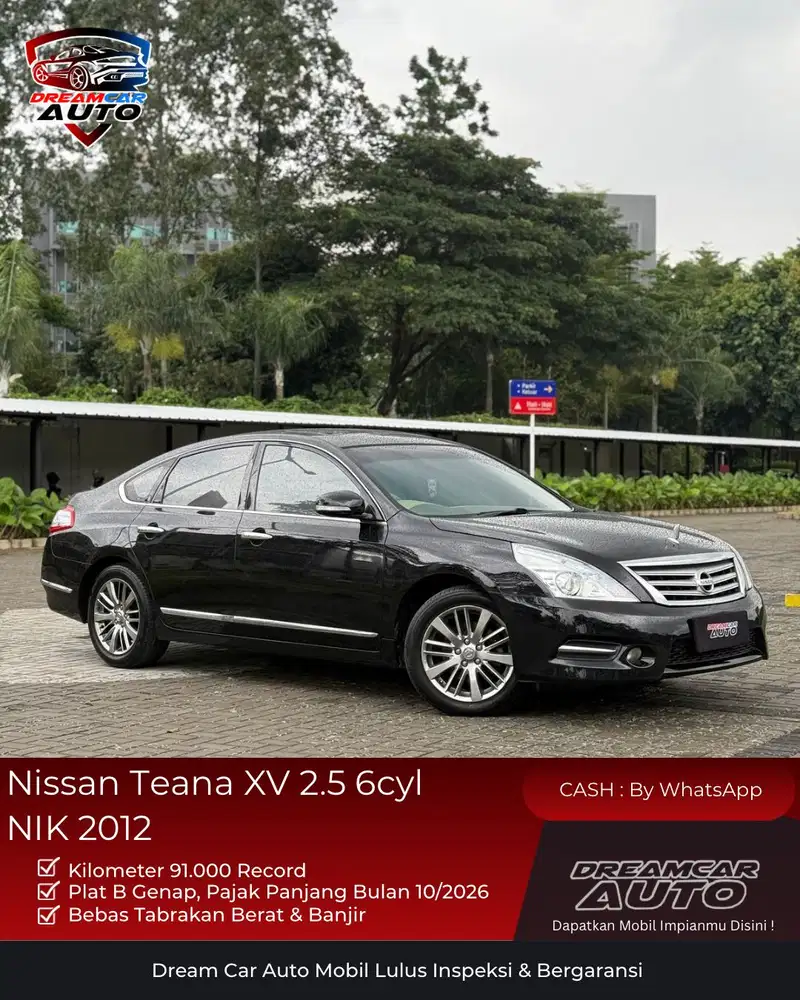 [KM91RB] Nissan Teana XV 2.5 6cyl NIK 2012