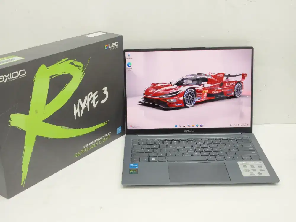 Jual Cepat Axioo Hype R3 OLED LikeNew i3 Gen 11 RAM 24GB/ SSD 256GB