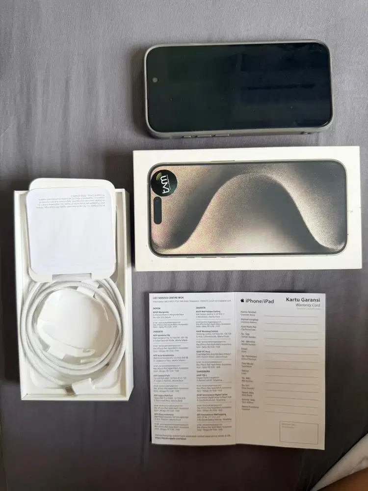 JUAL SANTAI 15pro 128GB MULUS