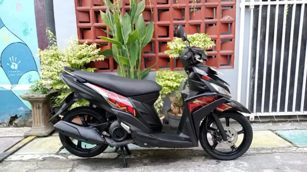 mio m3 125 cc blue core 2018 mulus bagus mesin sehat pajak hidup