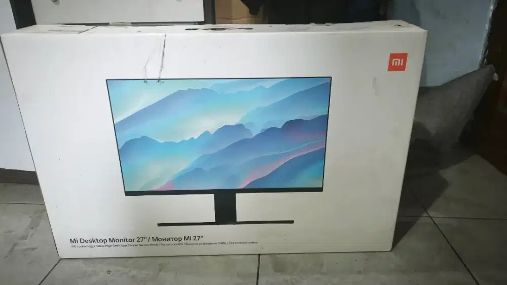 LED Mi Desktop Monitor 27” – Normal, Minus Backlight Bleed Tipis