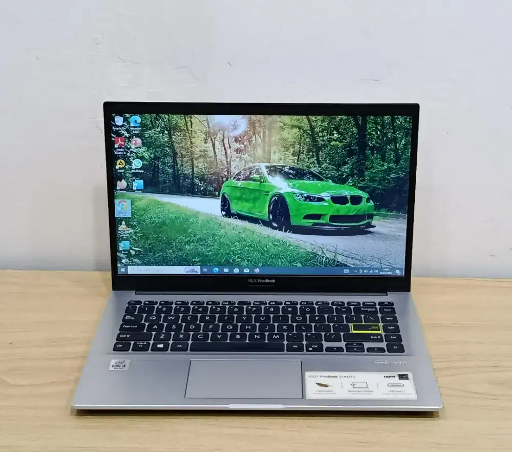 Asus Vivobook S14 X413J Intel Core i3-1005G1/Ram 4GB/SSD 128GB+128GB