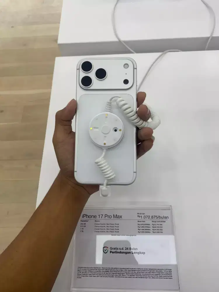 kredit iphone 17 pro silver promo cicilan ringan tanpa dp bisa