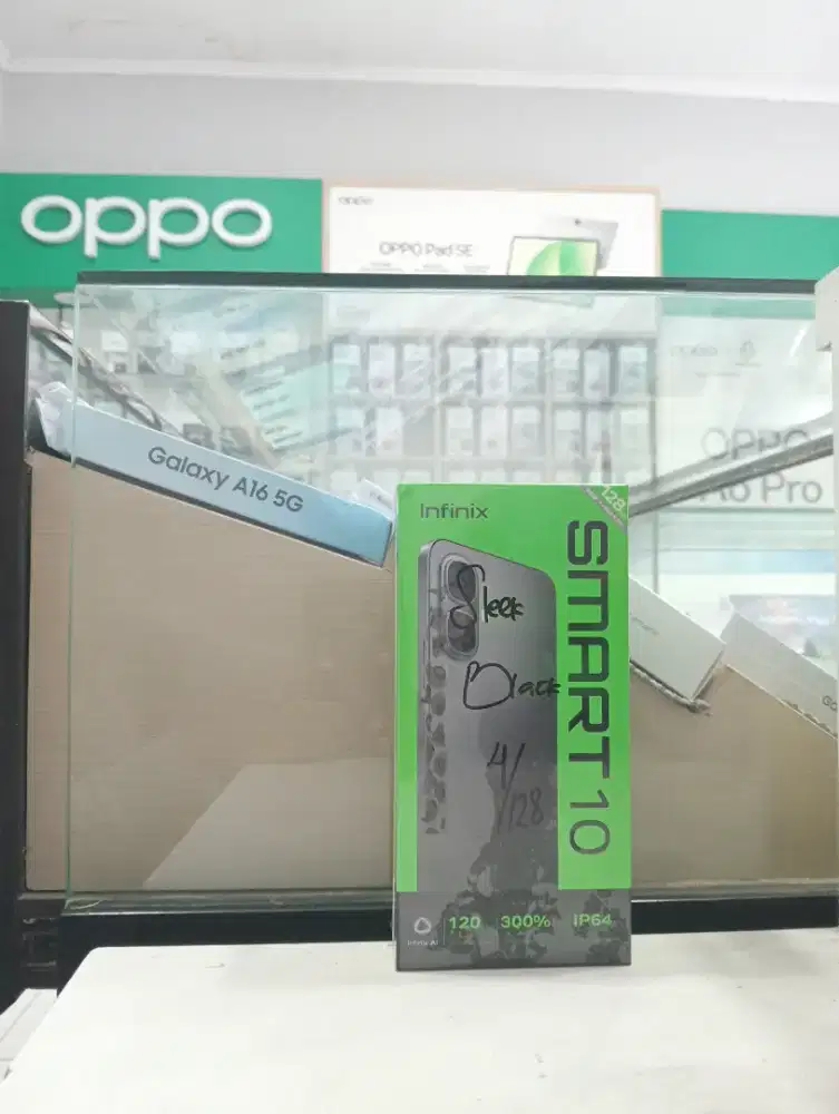 INFINIX SMART 10 4/128 NEW MURAH QR GADGET