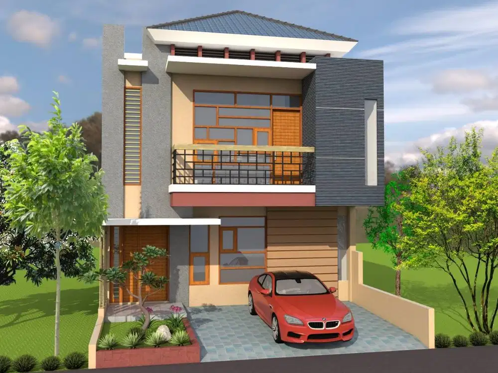 Jasa Desain Rumah | Arsitek | Denah, 3D View, Gambar Kerja