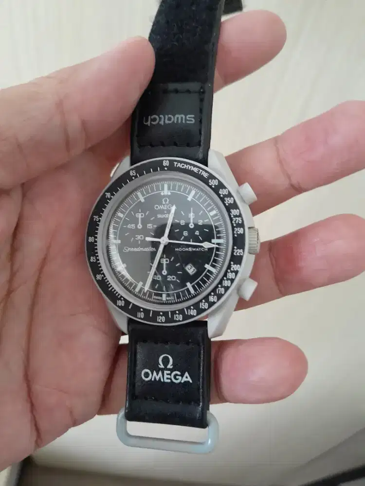 Jam tangan omega speedmaster swatch