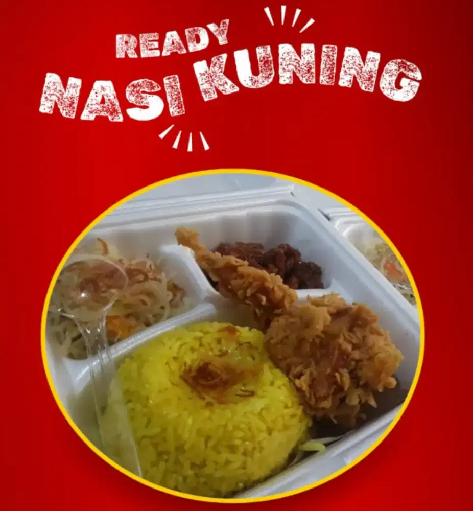 Nasi kuning buk yah