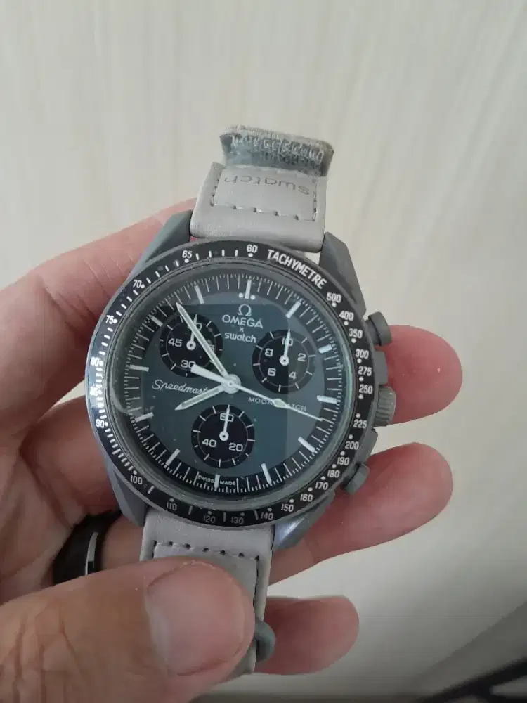Jam omega speedmaster swatch