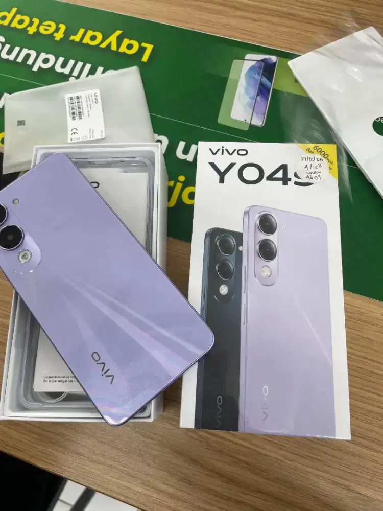Vivo Y04s Violet cash/cicilan tanpa dp/tukar tambah
