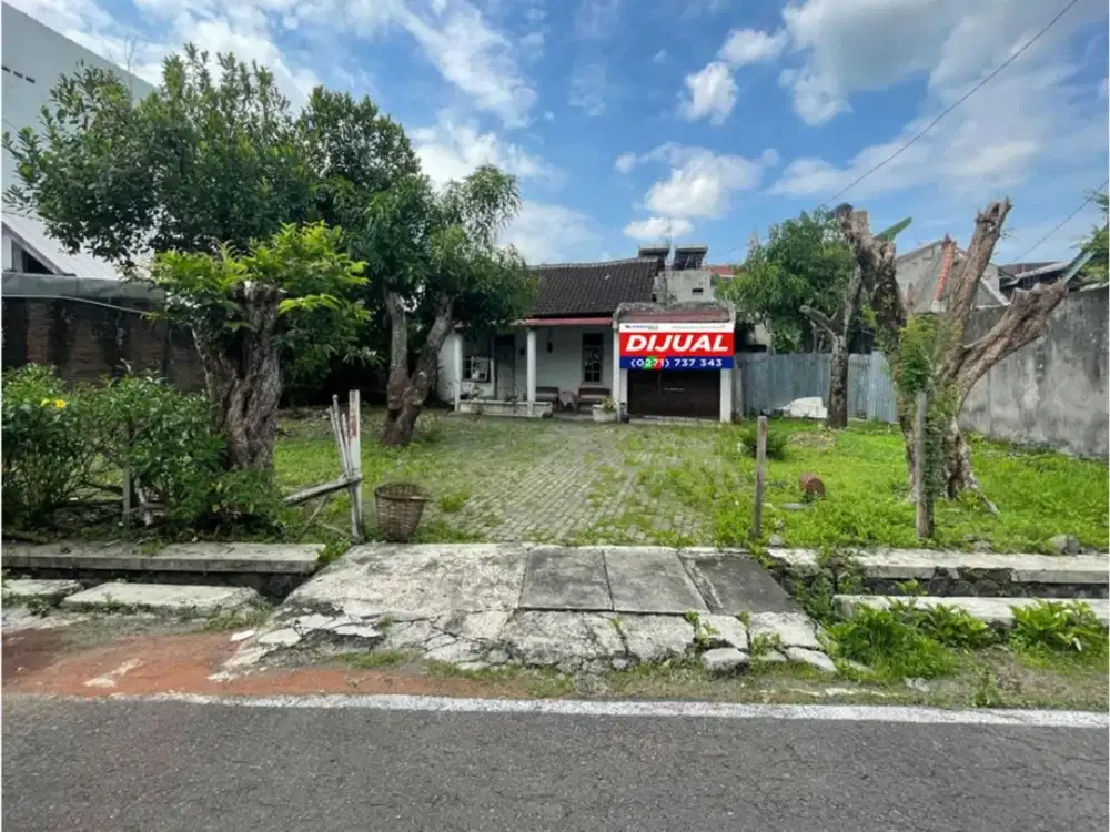 Jual Tanah murah di Banjarsari Solo Jawa Tengah Dekat Terminal, Stasiun dan Masjid Al Sayed