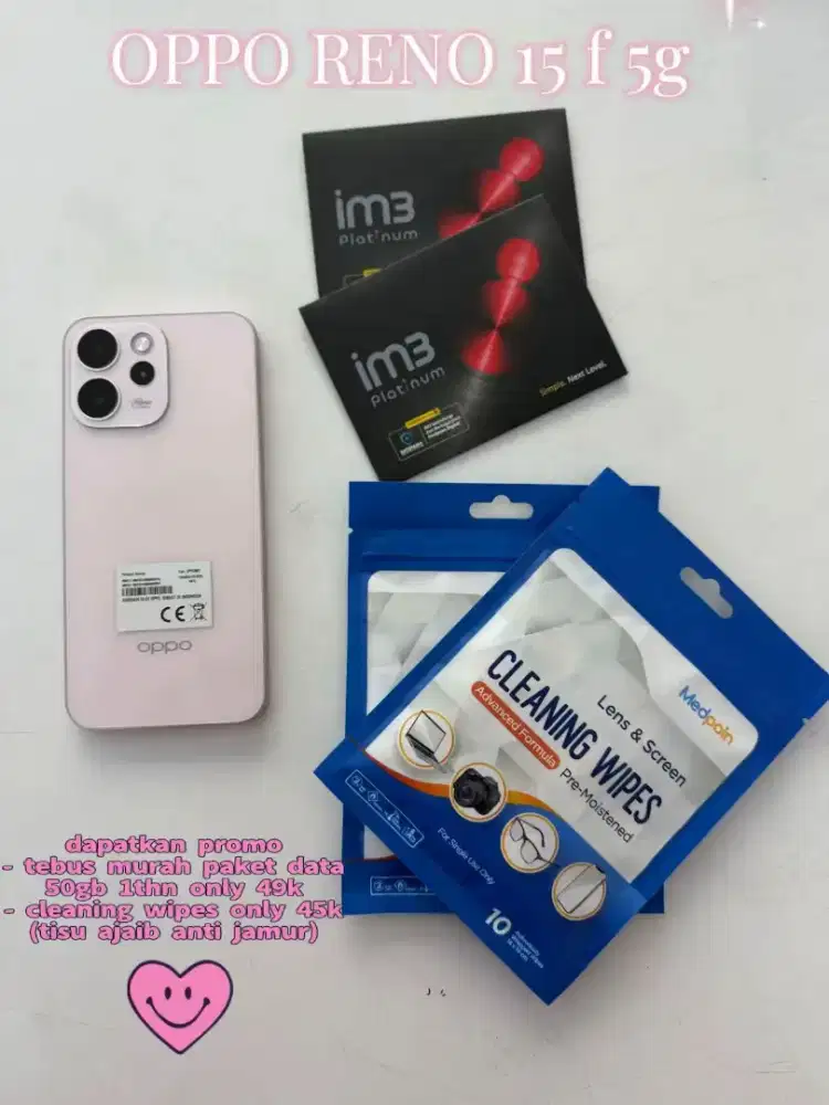 CICILAN OPPO RENO 15 SERIES BUNGA 0% FREE 2X ANGSURAN DENGAN KTP SAJA