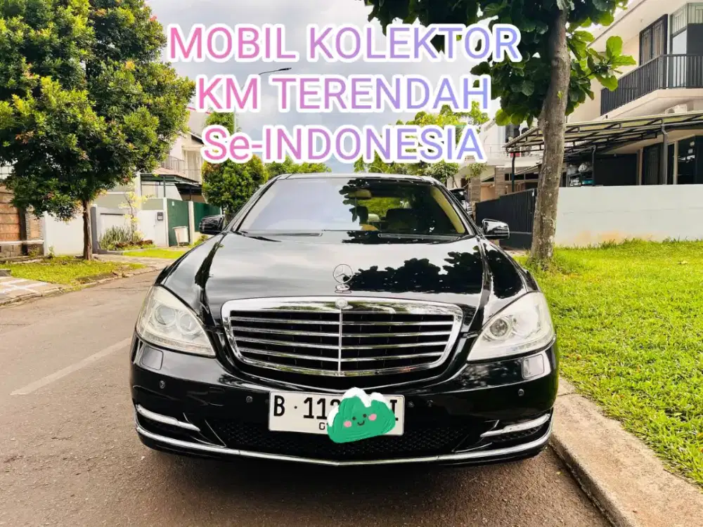 Mercedes Benz S 500 L tipe Facelift W221 Mesin V8 Tipe Tertinggi