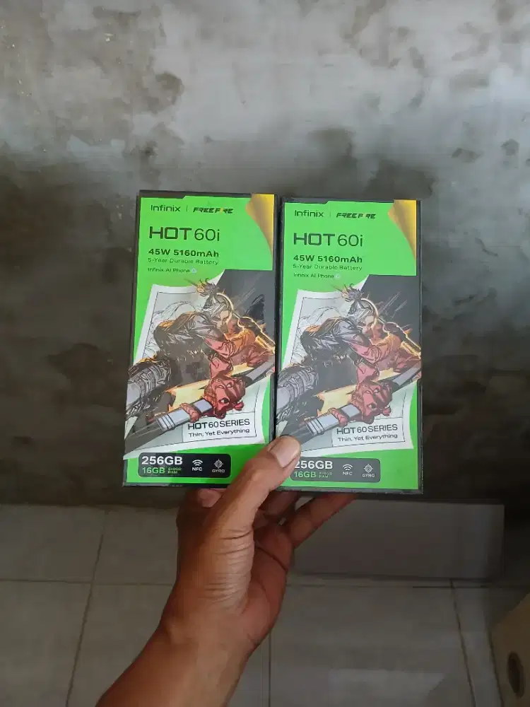 [ fast respon WA ] Infinix Hot 60i NFC 8+8/256 Garansi resmi 1thn