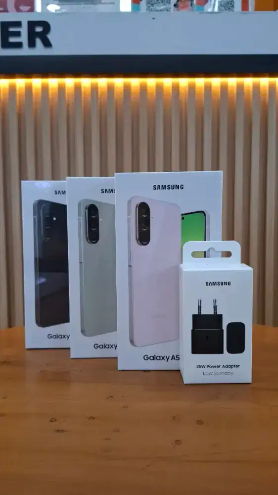 FREE ADAPTOR 25W! SAMSUNG A56 12/256 SEGEL GARANSI SEIN 1TAHUN