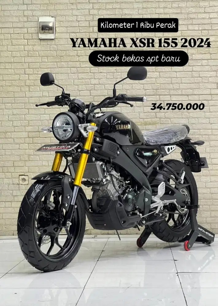 Tipe Terlaris! Yamaha XSR155 2024