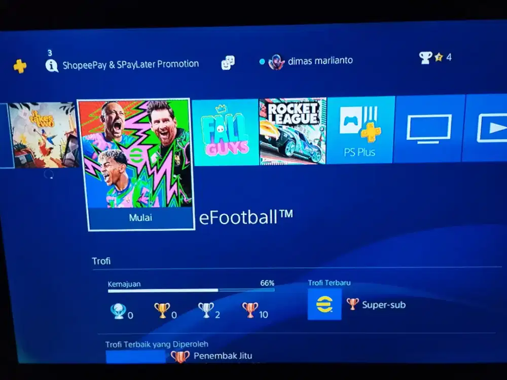 Di jual PS4 slim 500 GB seri 21xxx