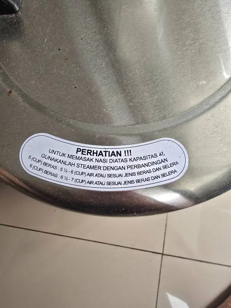 Magiccom kapasitas 6 L