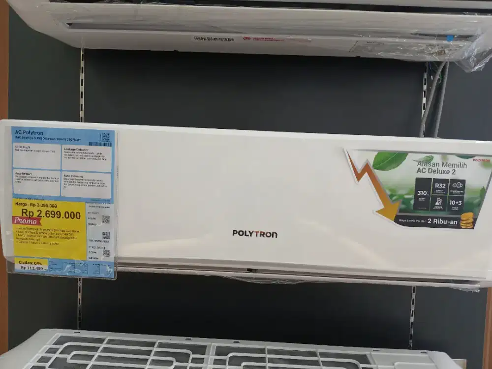 Ac murah pemasangan gratis cuma 2.6an