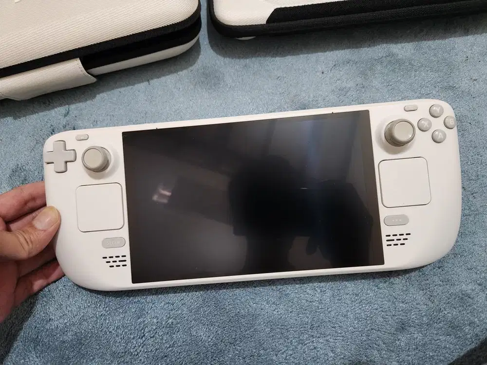 steam deck oled 1tb limited edition white grey putih handheld pc asus