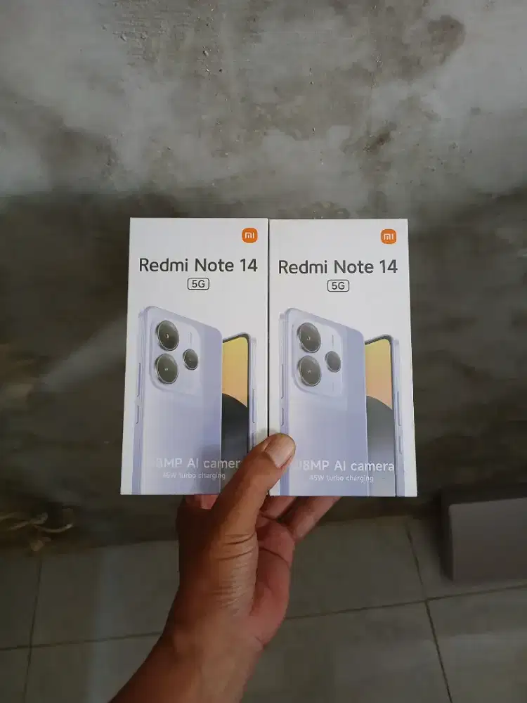 [ fast respon WA ] Xiaomi Redmi Note 14 5G 12/512 Garansi resmi 15bln