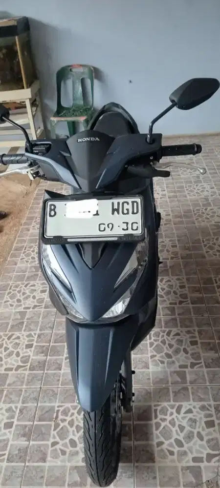 Honda Beat deluxe 2025 blue smart key