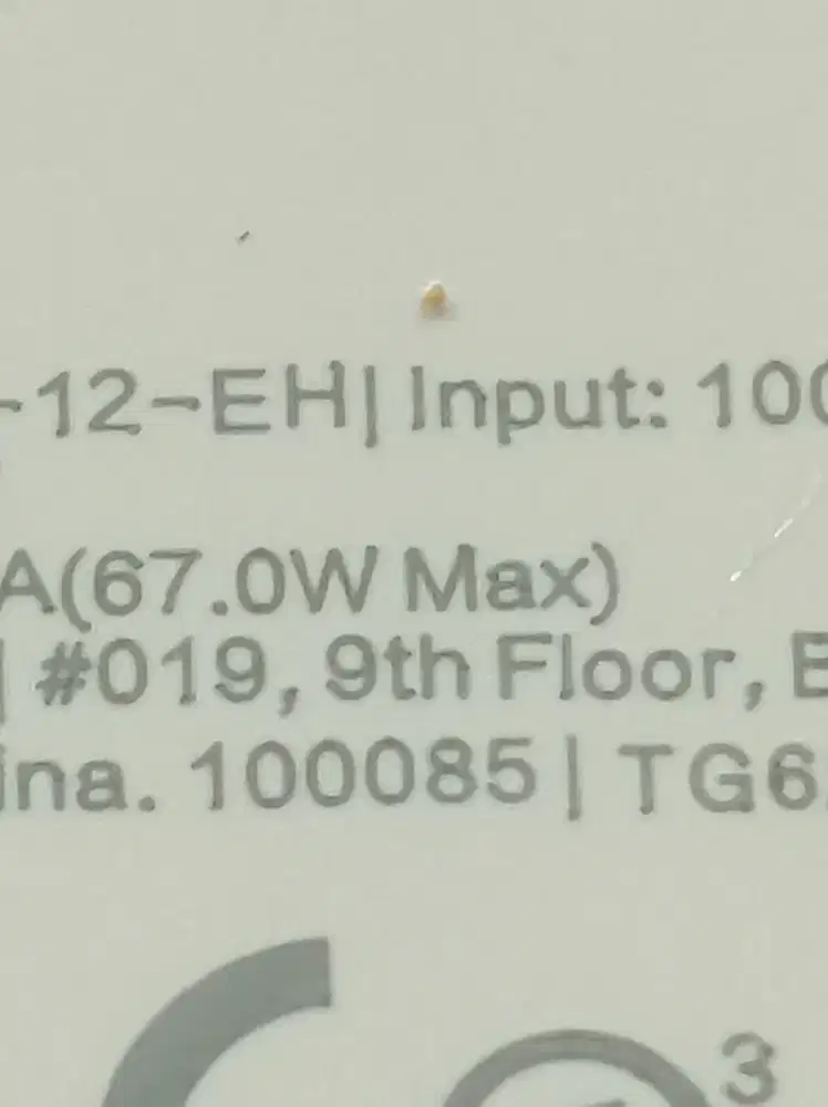 Charger copotan xiaomi 67W