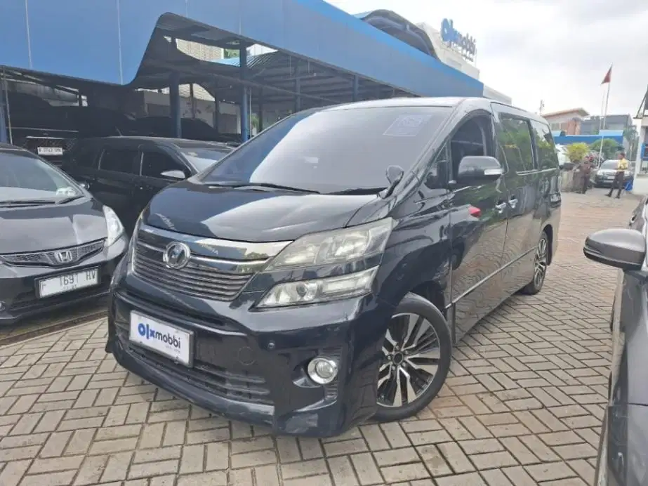 TERMURAH TDP 10JT Toyota Vellfire 2.4 ZG Bensin-AT Hitam 2013