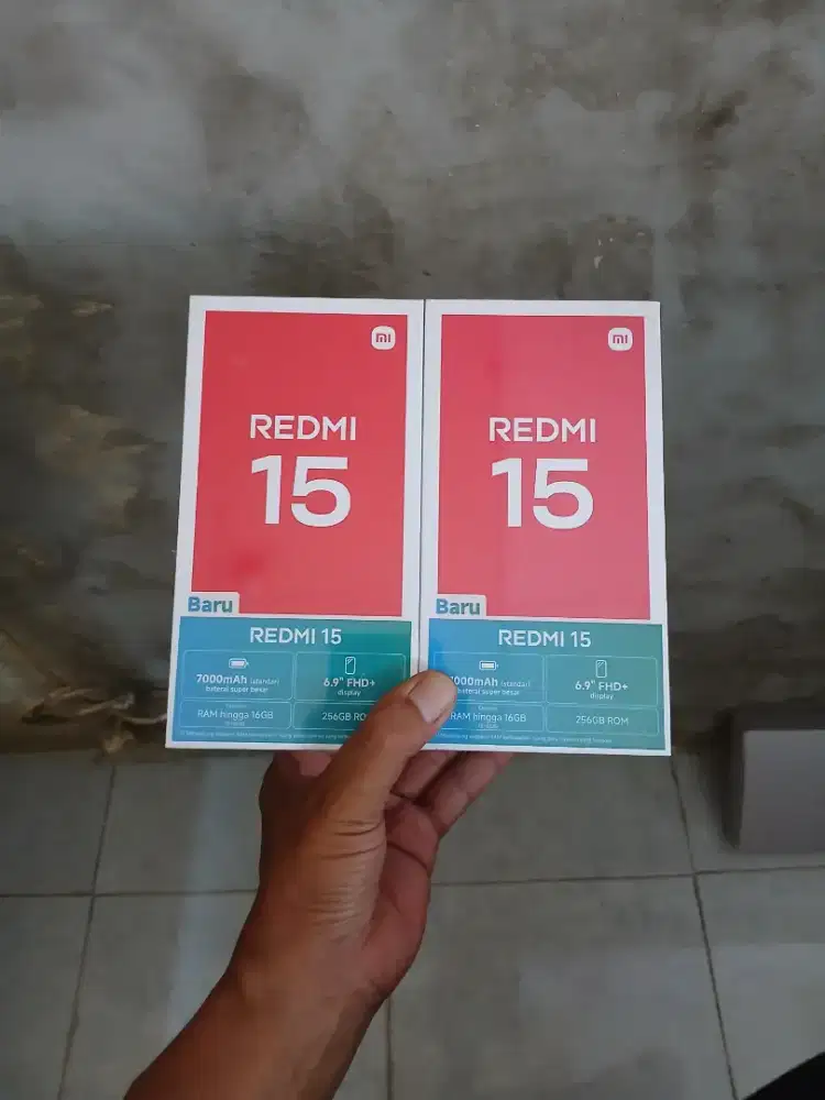 [ fast respon WA ] Xiaomi Redmi 15 NFC 8+8/256 Garansi resmi 15bln