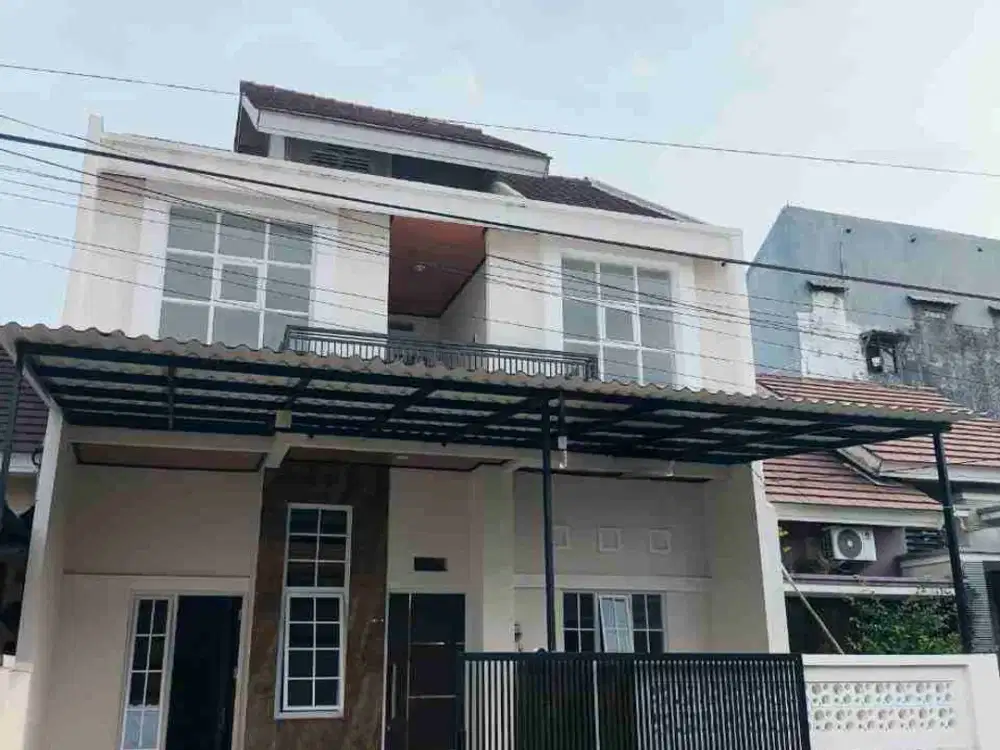 Jual Cepat Rumah Baru 2 Lantai Minimalis Strategis di Ketintang Surabaya Selatan