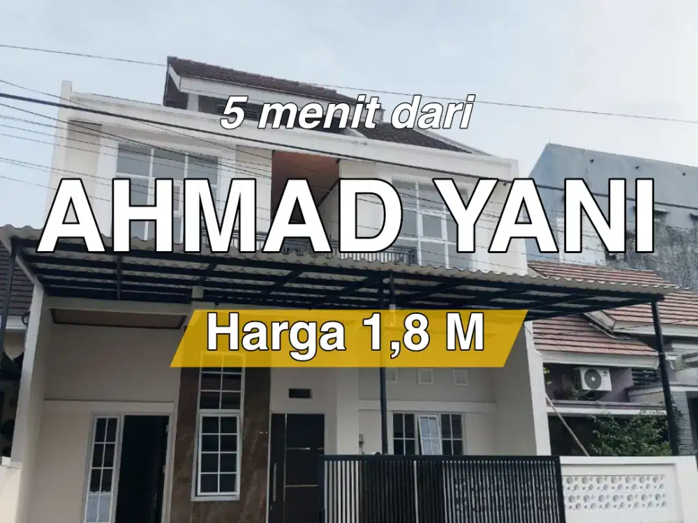 Rumah Murah SHM di Ketintang dekat Ahmad Yani, Unesa, Wiyung