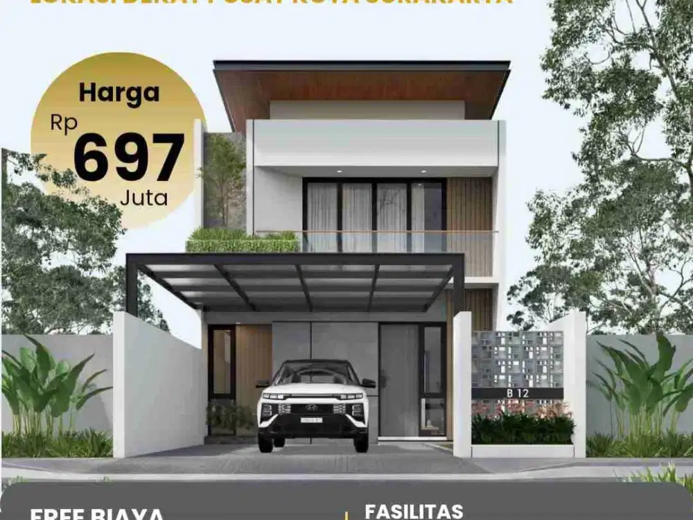 Dijual rumah pesan bangun di kadipiro solo