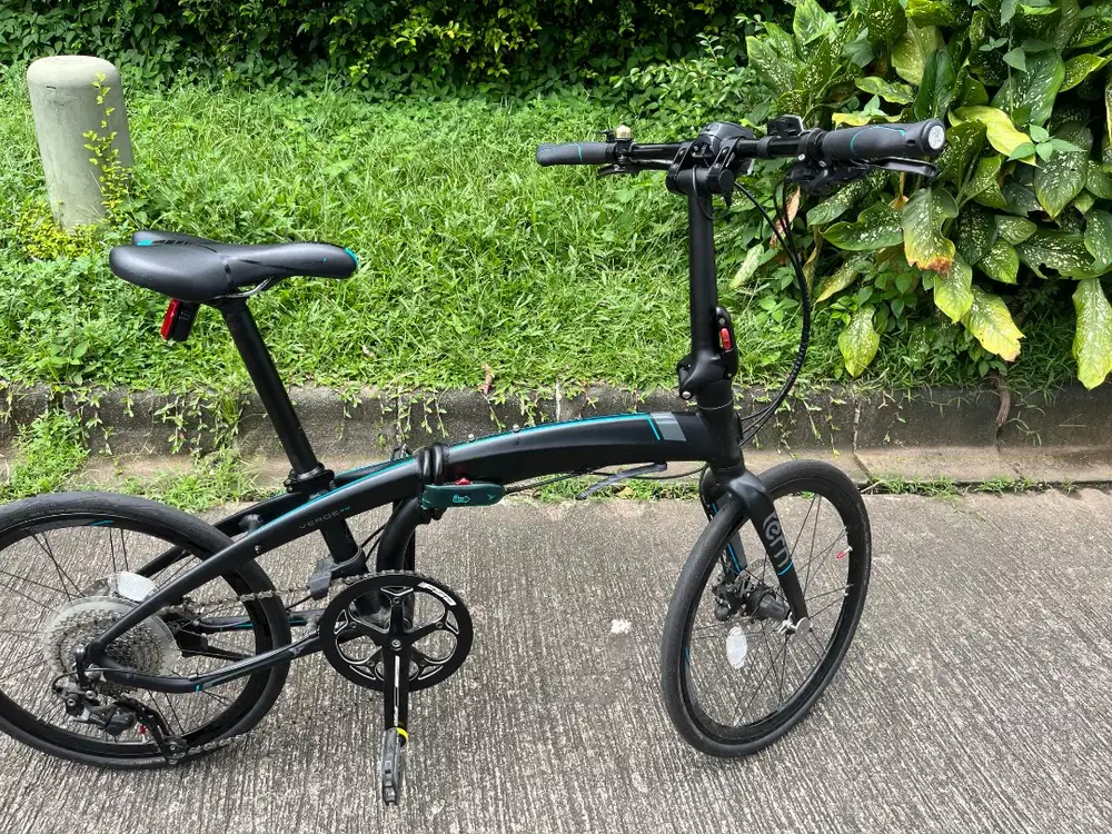 Dijual Sepeda Tern Verge P10 Black Like new