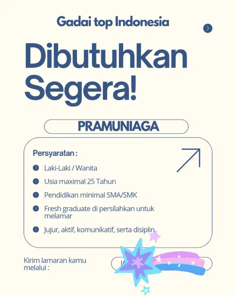 lowongan kerja gadai top