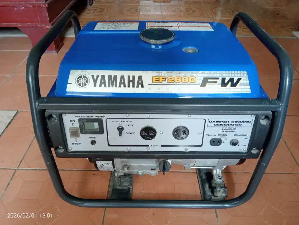 GENSET YAMAHA EF 2600 FW ORIGINAL