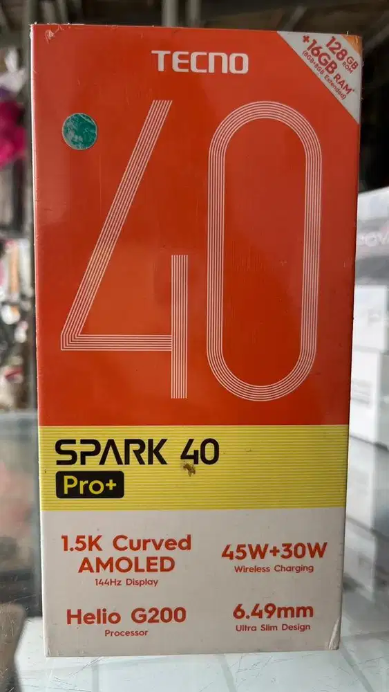 JUAL TECNO SPARK 40 Pro+ 8/128gb