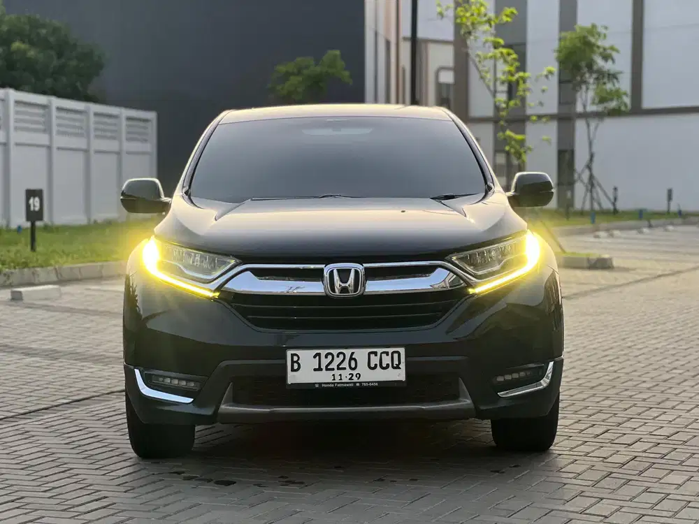 HONDA CRV TURBO PRESTIGE 2017, HITAM KM 80rban