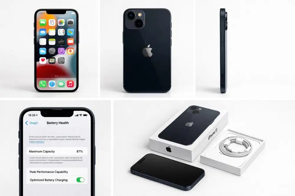 Jual iPhone 13 – Kondisi Mulus, Siap Pakai