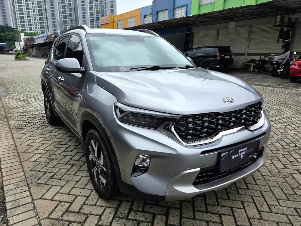 Kia Sonet 1.5 Premier 7 Seater AT Grey NIK 2021 KM30rb Record ANTIK