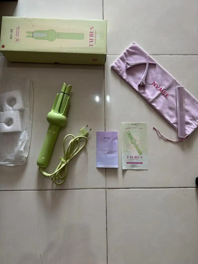 NVMEE - Taurus Hair Styler 2.0 | Catokan Keriting Otomatis (bisa nego)