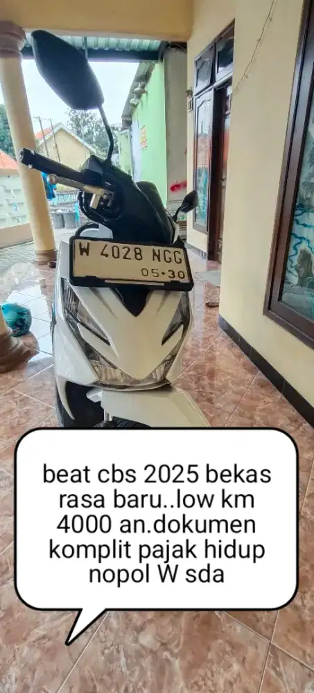 Beat cbs 2025 bekas rasa baru