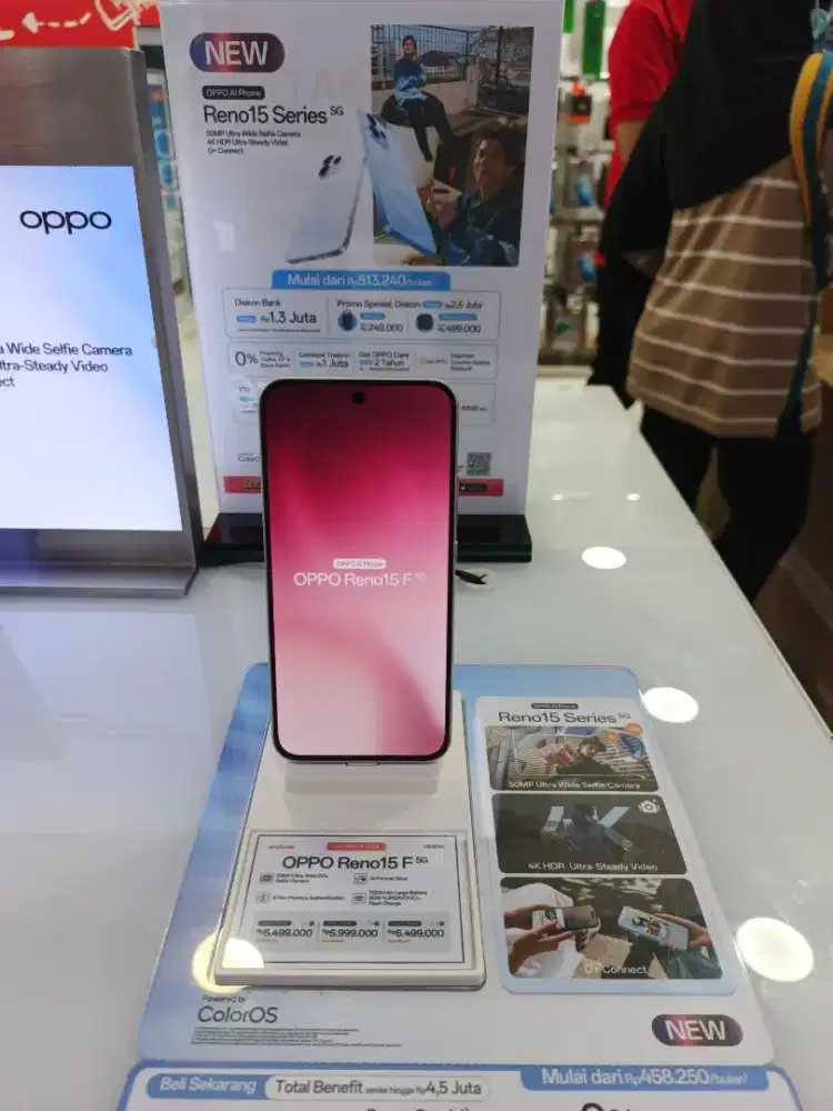 Cukup bawa KTP saja sudah bisa bawa pulanng HP Oppo series terbaru