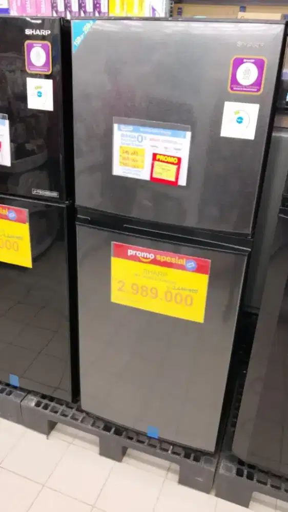 KULKAS 2 PINTU SHARP