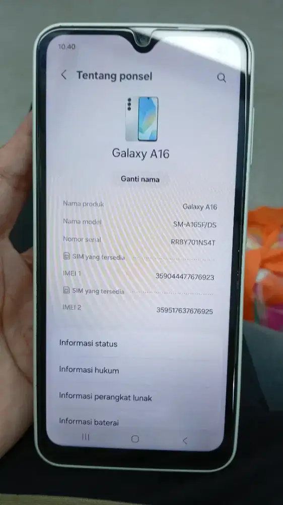 Samsung galxsi a16