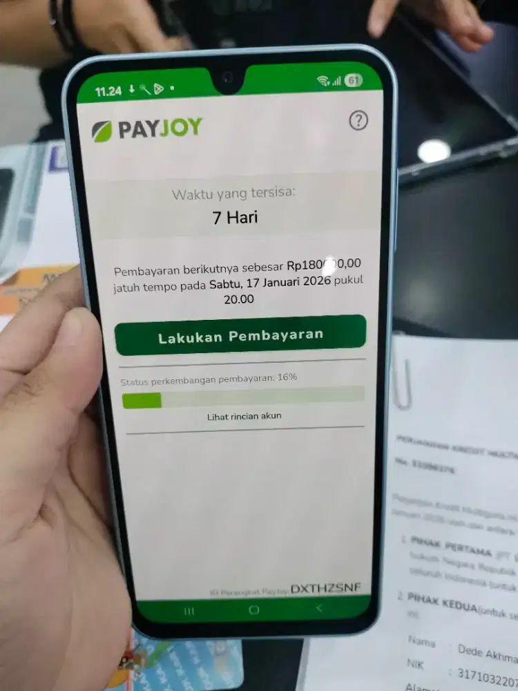 Kredit Hp Samsung A36 90% Aprove