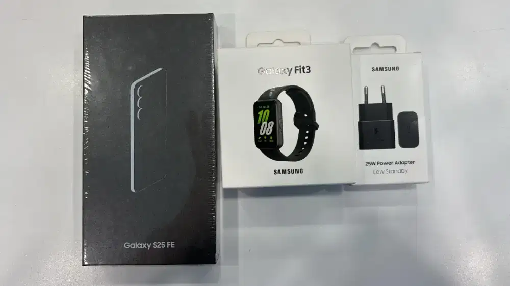 Promo Samsung S25 FE 8/256GB + Adapter 25W + Galaxy Fit3